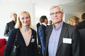 Rapidus ”Efter Jobbet”-möte 21 maj med Jan Secher, VD Perstorp; Kerstin Lindell, VD Bona; Thomas Gustafsson, VD Duni.