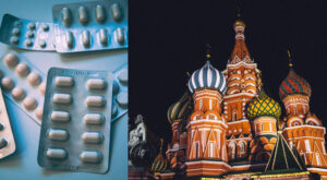 Läkemedelsexport till Ryssland i fritt fall