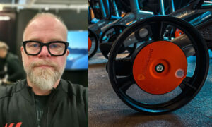 Rollatorbroms körde i diket