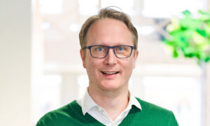 Halvtomt i grönt kontorshotell