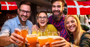 Danskt hygge över Sveriges nedgång