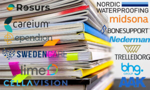 Blandad kompott i rapportfloden