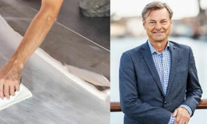 Golvbygget står och stampar