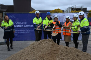 Alfa Laval trefaldigar innovation i Lund