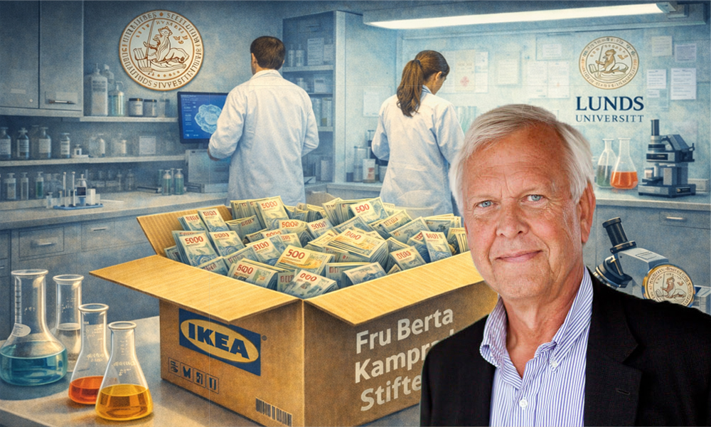 Kamprad-donation ger nya bolag