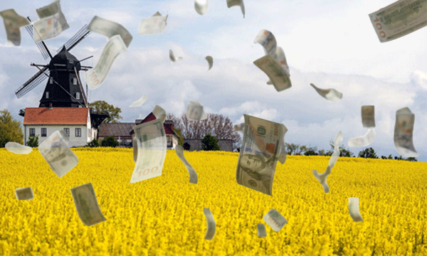 De tog in mest kapital under hösten