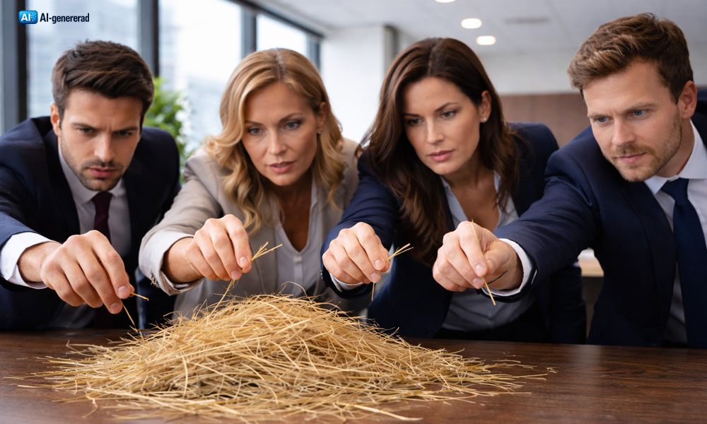 Vd:ar griper efter halmstrån