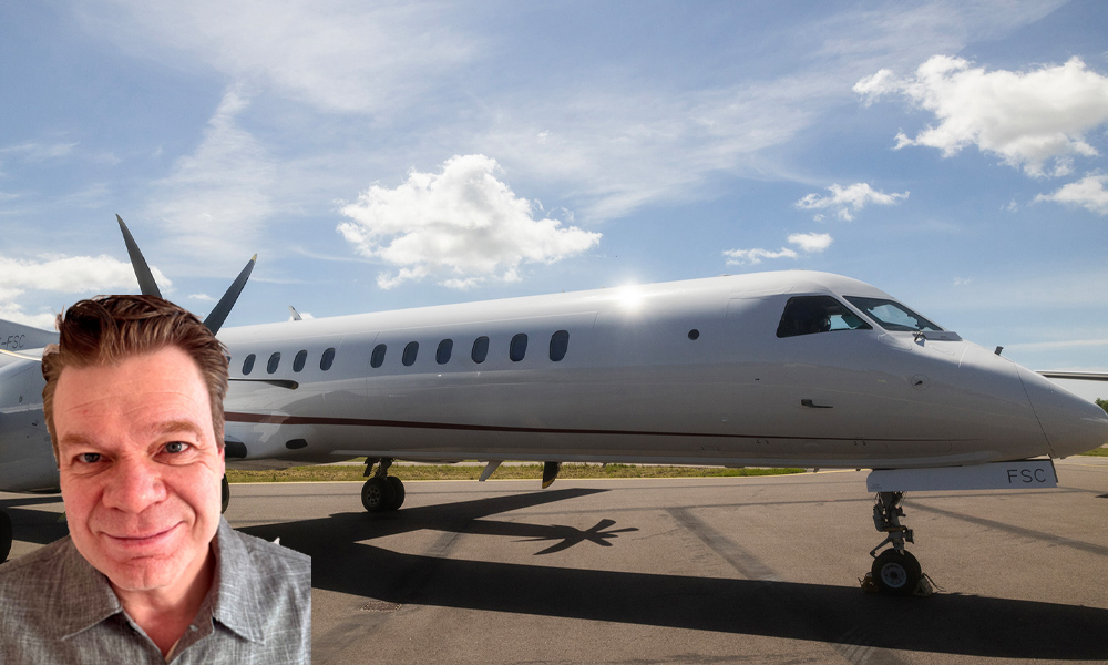 Premiär i motvind för ny flyglinje