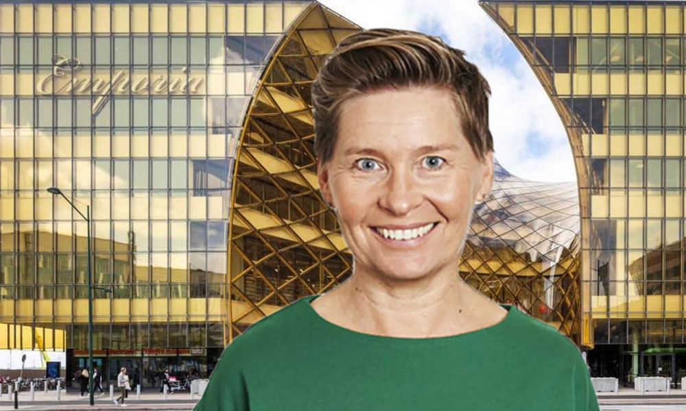 För henne är glaset halvfullt