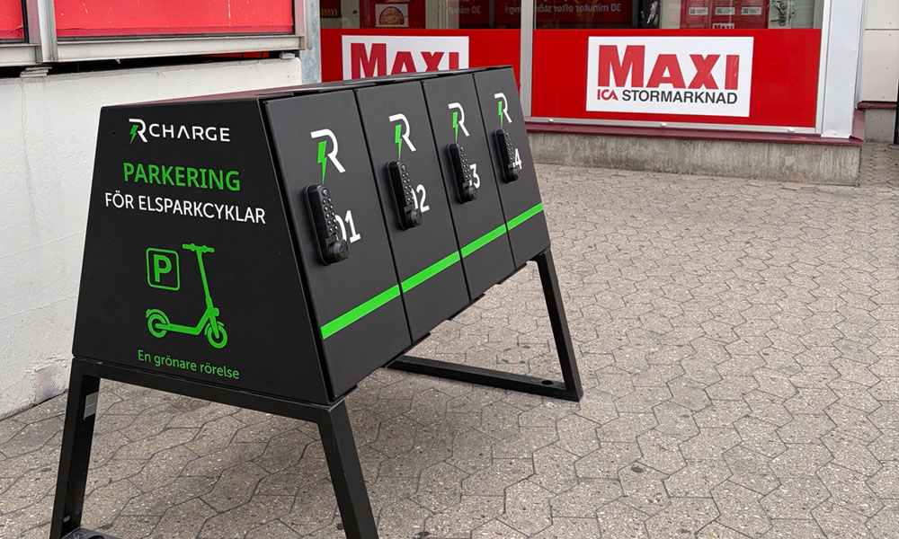 Affärsidén: Laddskåp för cykelbatterier